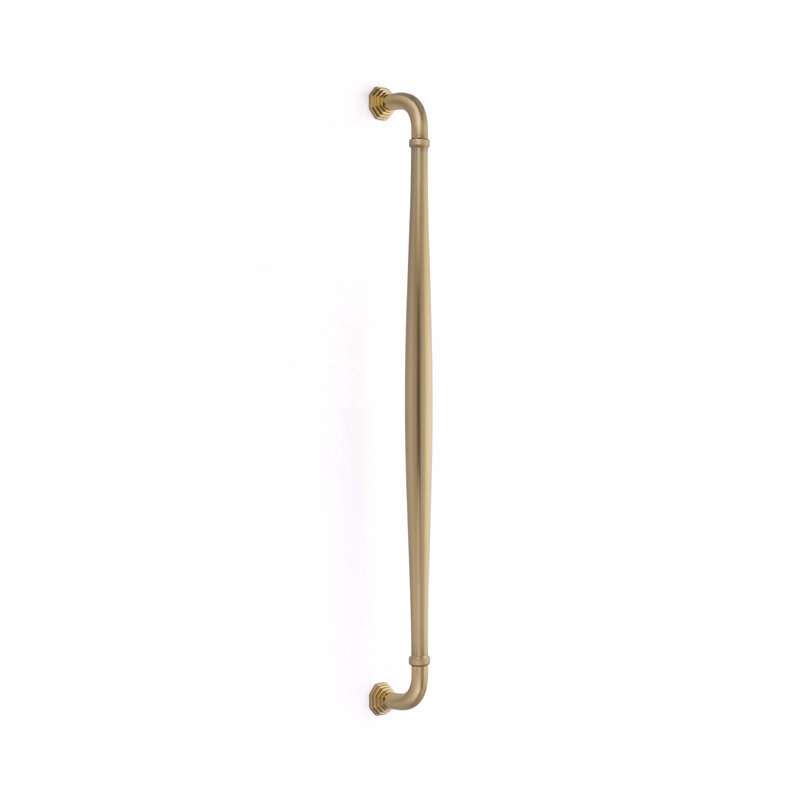 Blythe Appliance Pull, Satin Brass, 18" Center to Center