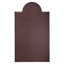 Keystone Rectangle Leather Framed Wall Mirror-750542726