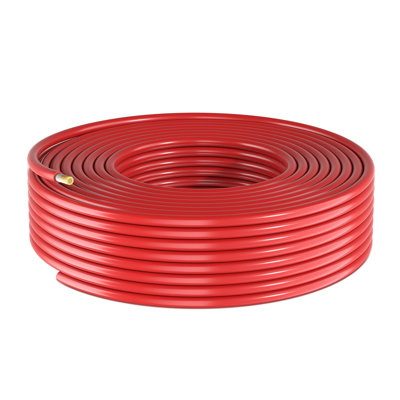 Solar Panel Wire, 50 ft Black + 50 ft Red Kit, 10 AWG (6 mm²) Solar Panel Extension Cable, PV Tinned Copper Wire, for Outdoor Home Off-Grid Photovoltaic Systems Automotive RV Boat Marine, IP67