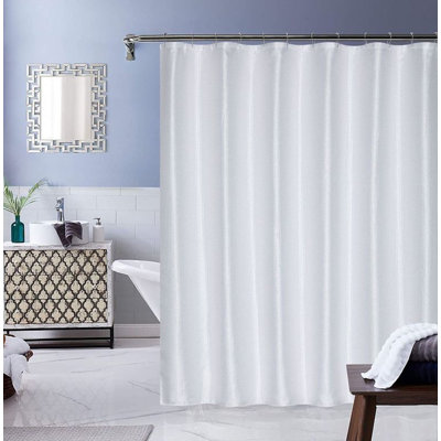 Rideau de douche simple de couleur unie Alexandrer