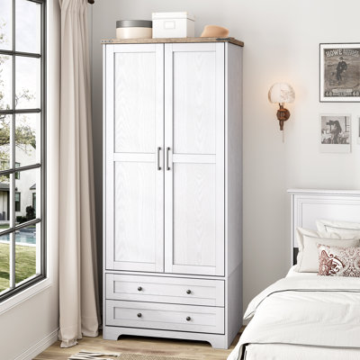American Country Vintage Armoire by Winston Porter