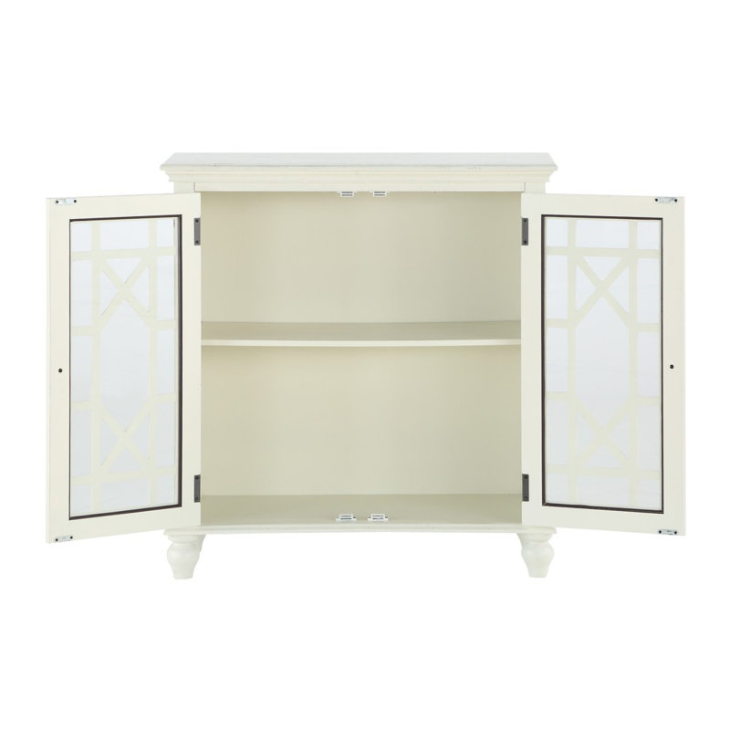 Armoire décorative 1Pc, Blanc antique
