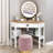 Johaun 41.5'' W Corner Solid Wood Base Writing Desk-21967088