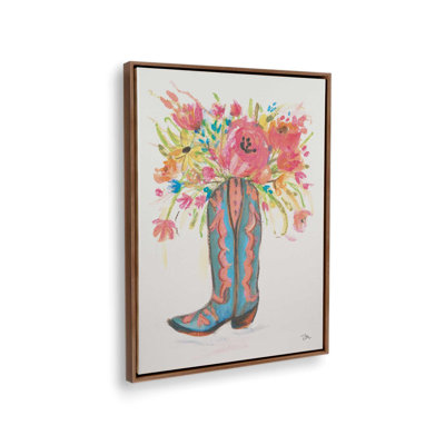 Blooming Boot by Jessica Mingo Art Print