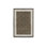4'1"x6' Eerie Black Hand Knotted Herrita Design 250 KPSI 100% Wool Rug 6E21768AA47C4B4499C41EE8BD331CE6