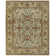 Tapis bleu ciel/doré en laine touffeté fait main oriental