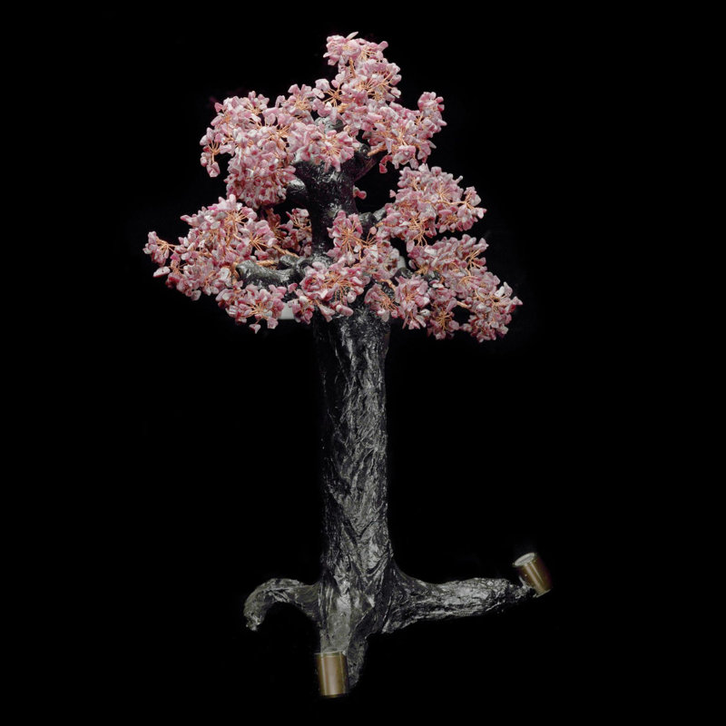 Amethyst Tree with Light