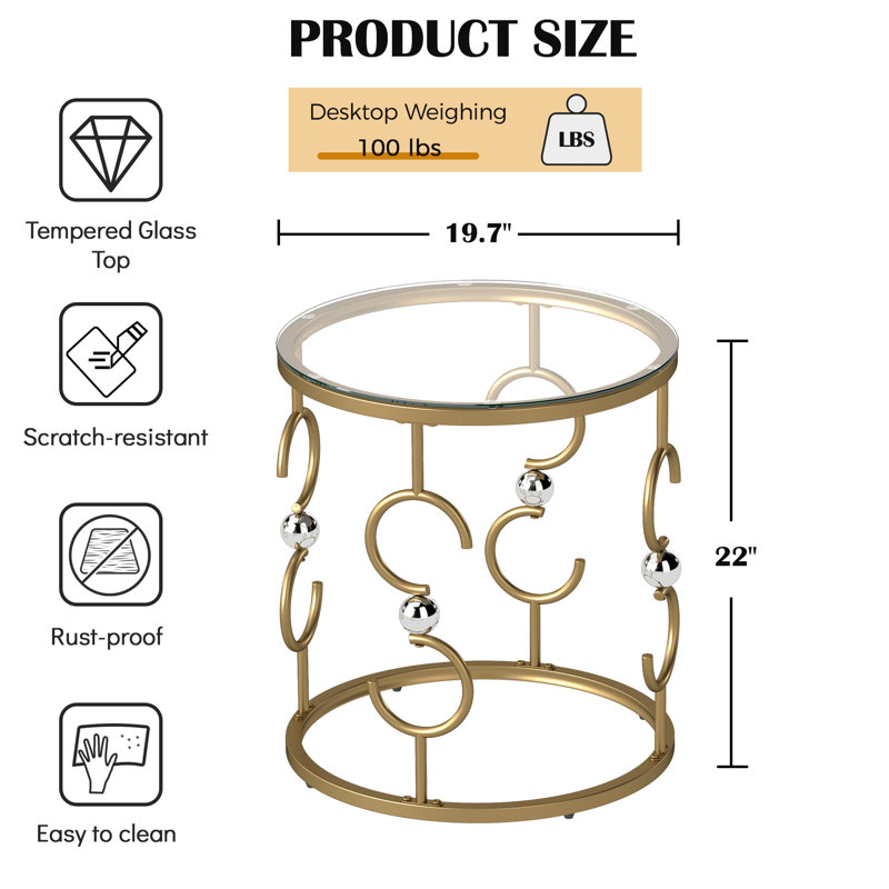 Side Table with Storage