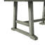 Ensemble de table de salle à manger en bois 6 pièces avec long banc et 4 chaises de style campagnard-113376767-113376768