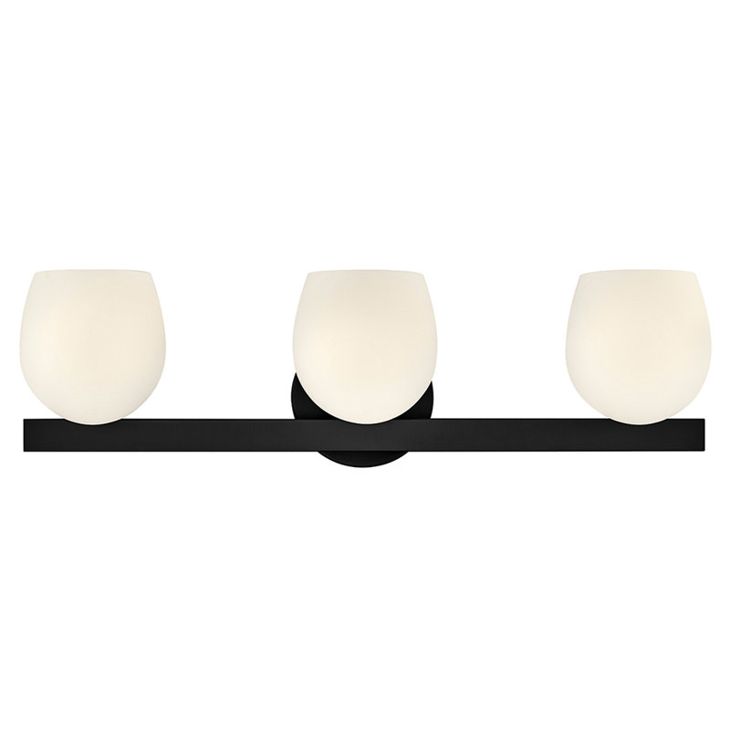 Mae 3 - Light Vanity Light, Black