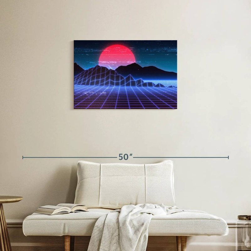 Kelan Digital Sunset, 20" H x 30" W