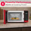 Frigidaire Pi. Four à micro-ondes, four à micro-ondes de comptoir avec dégivrage automatique 900 watts, rouge