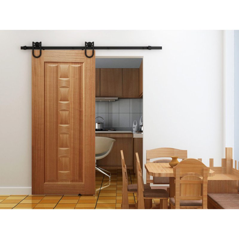 Ensemble de quincaillerie de porte de grange simple de porte de grange standard knight