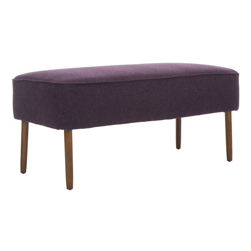 Banc rembourré Wauhillau, Mauve