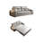 86.61"Modern Cat Paw Leather Sofa Bed-692057011