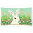 Easter Bunny Rabbit Lumbar Pillow