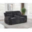 Causeuse inclinable électrique en chenille Cloutier Ivoire-1774738876