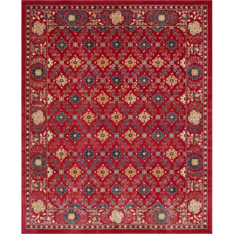 Cuthbertson Oriental Indoor Rug, Rectangle 7'10" x 10'
