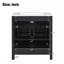 Meuble-lavabo 30 po avec lavabo en céramique-358586700