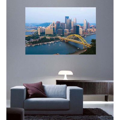 Scenic & Cityscapes Non-Wall Damaging Wall Decal