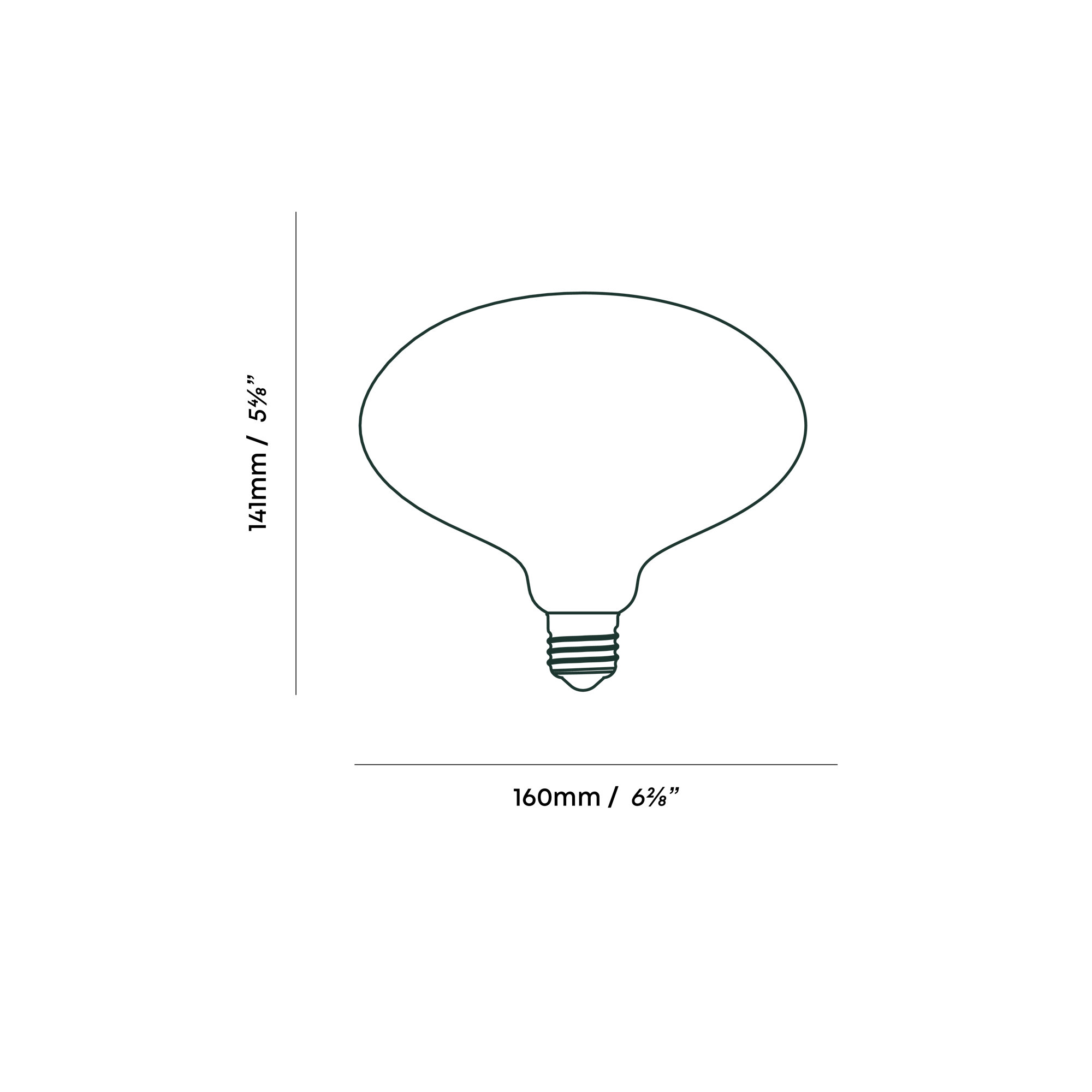 Oval II Plug-In Pendant In Brass