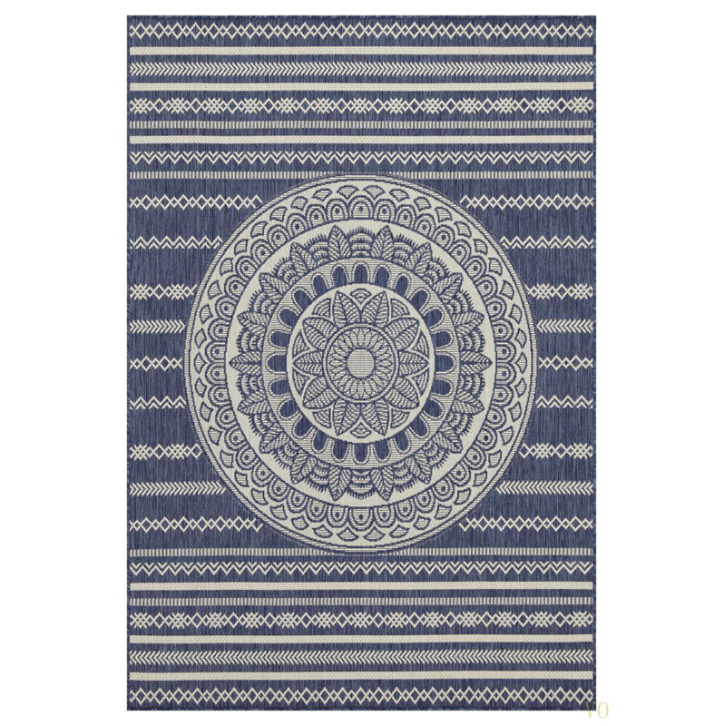 Serre 7 po X 7 pi 3 po Tapis intérieur / extérieur, Tapis de couloir 2 pi 7 po x 7 pi 3 po