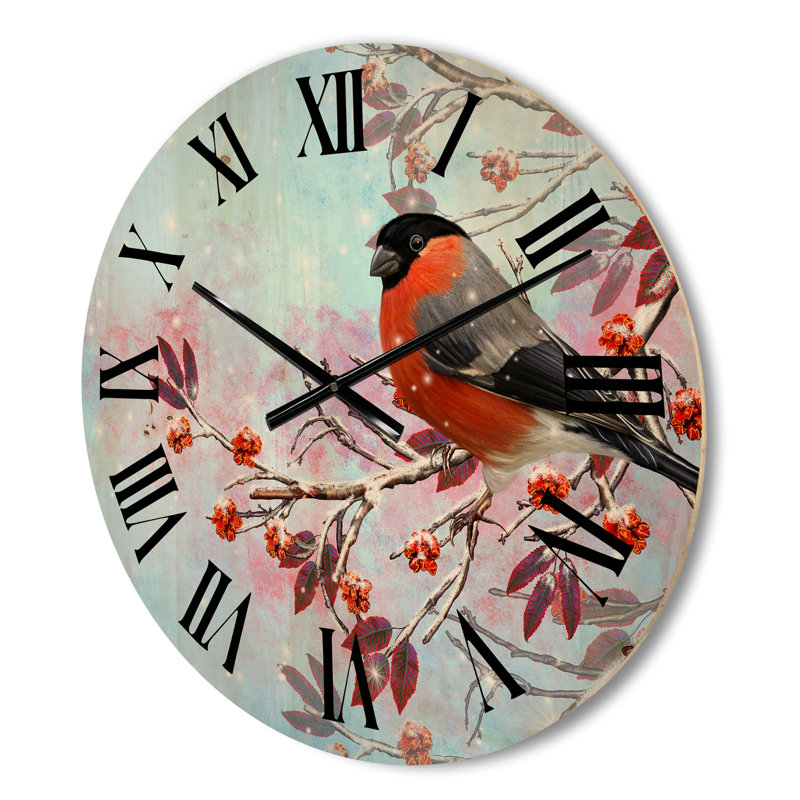 Horloge murale en bois, Moyen