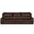 Simili cuir brun foncé est en rupture de stock