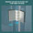30"W X 72"H Fold Frameless Shower Door With Tempered Glass-115110838
