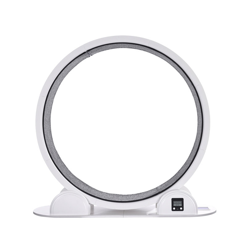 Cat Exercise Wheel with Pedometer Cat Treadmill for Pet Health, White