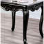 Table de bout à finition champagne, bois massif et placage, détails, pieds, l 26,5 po x P 28,5 po, H 24,5 po, table carrée à unité unique avec style, finition, design, assemblage requis