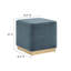Repose-pieds rembourré Modway Tilden-96356252
