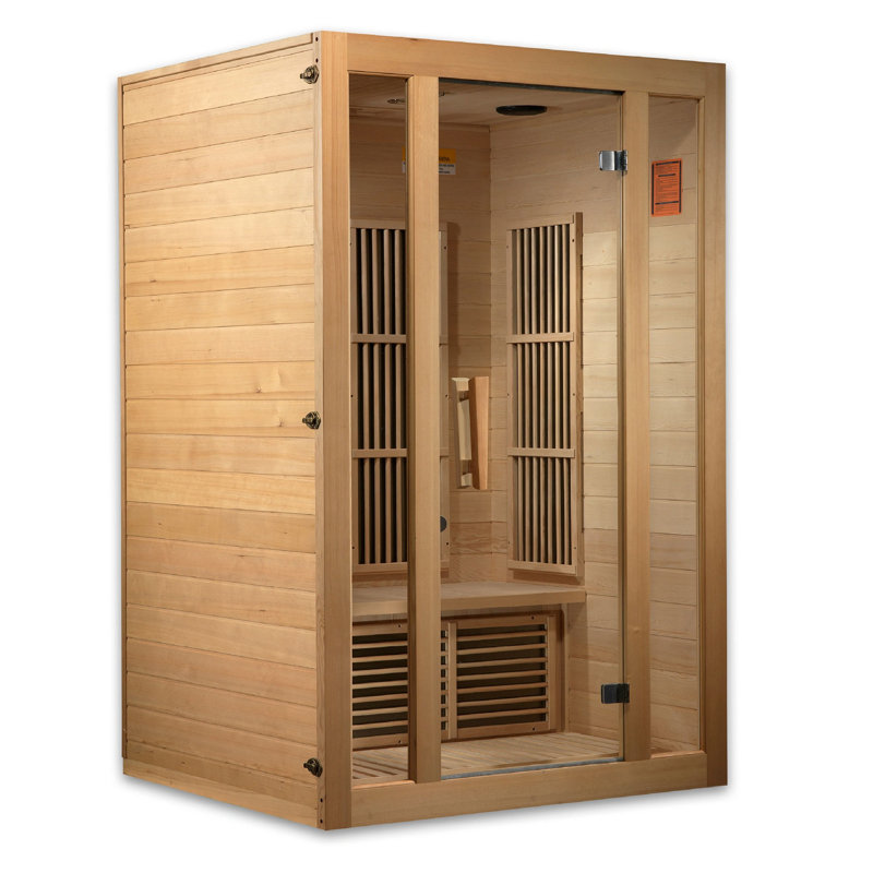 Dynamic Infrared 2 - Person FAR Infrared Sauna in Hemlock