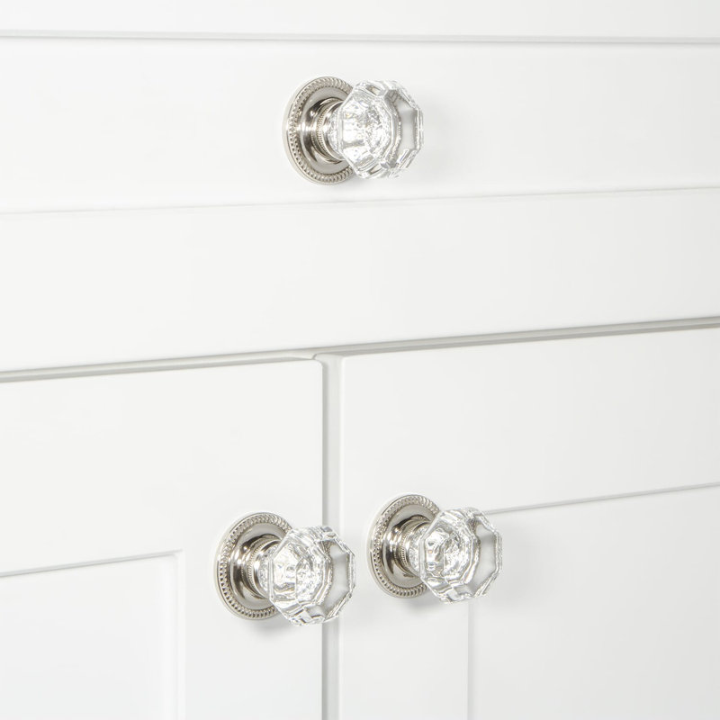Chambord Cabinet Knob, Polished Nickel