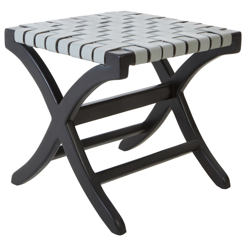 Senna Solid Wood Accent Stool