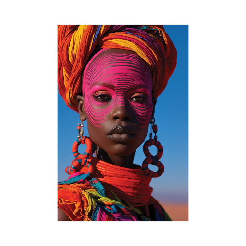 Haute couture - IX, Sans cadre, toile, H 12 po x l 8 po