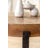 Napa Round 32 in. Natural Wood Coffee Table-Golden feet-1277478272-1281261319