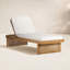 Merit Outdoor Teak Chaise Lounge