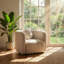 Fauteuil d'appoint nuage simple C3-2507