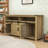 Versatile Buffet Cabinet with Barn-Inspired Sliding Doors, Spacious Storage-1352004135