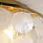 15.7'' Golden Shell Flush Mount Ceiling Light
