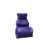 Polyester mauve est en rupture de stock