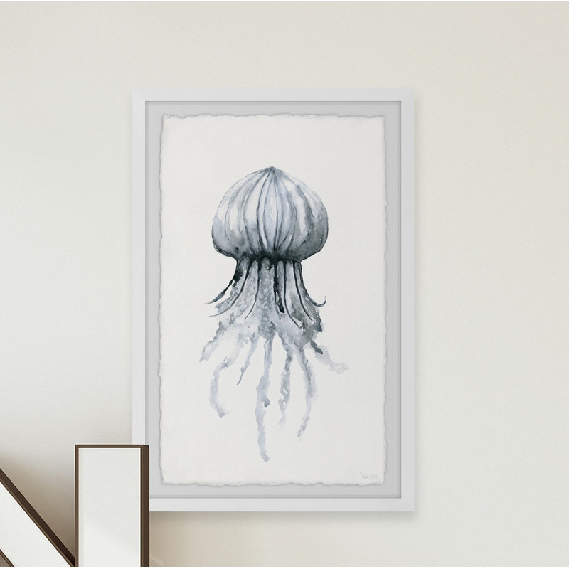 «Floating Jellyfish», reproduction encadrée, H 36 po x l 24 po x P 1,5 po