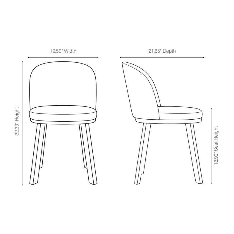 Chaise de salle à manger Orero