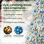 Christmas Tree with 150 LEDs PE and Steel-118094343-118094337