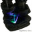 Vivo Five Stream Rustic Gray Polyresin Tabletop Fountain with Color LEDs