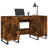 140cm W Rectangle Computer Desk with and Cabinet-208431326