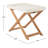 Paolo Rectangular Outdoor Side Table , in. W in. D-206214160-206236383