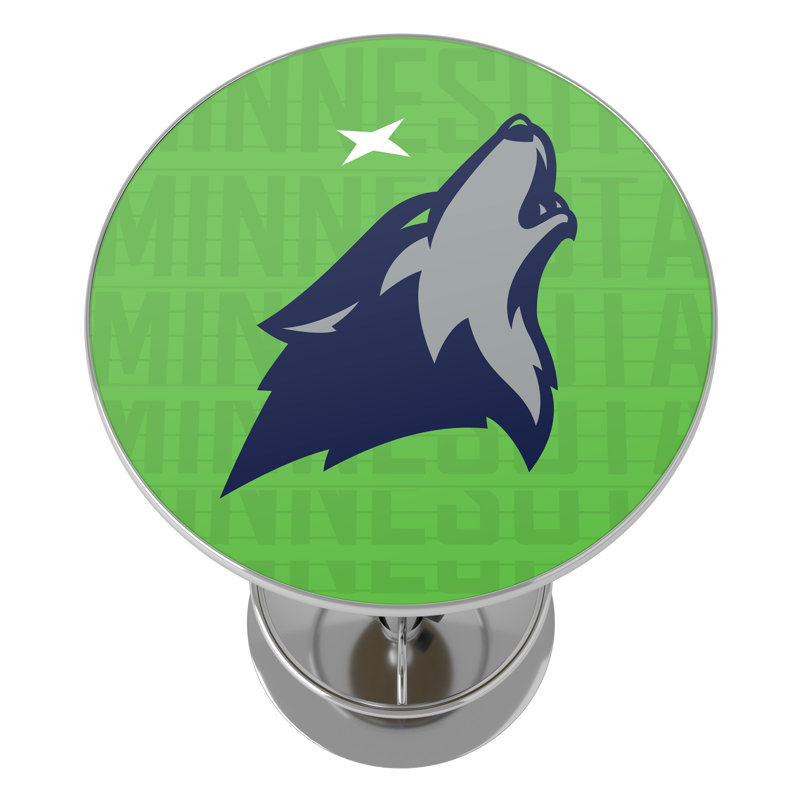 Table de bar avec repose-pieds NBA City, Minnesota Timberwolves