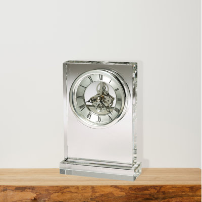 Brighton Modern & Contemporary Analog Quartz movement / Crystal Clock